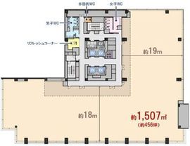 OVOL日本橋ビル 703 間取り図