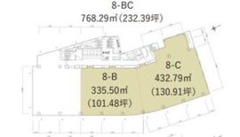 三番町東急ビル 8階BC 間取り図