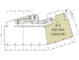 三番町東急ビル 8階C 間取り図