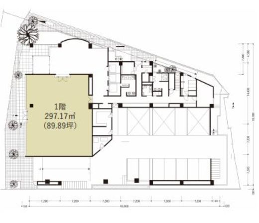 目黒東急ビル 1階 間取り図