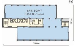 三田3丁目MTビル(旧：明治安田生命三田ビル) 9階 間取り図
