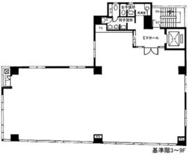 イトーピア神田共同ビル 4階 間取り図