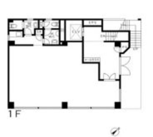 新橋TSビル 1階 間取り図