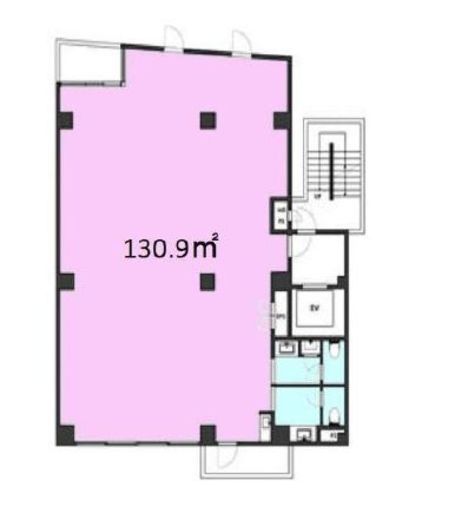 シェラン南麻布 3階 間取り図