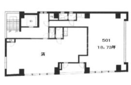 外神田ストークビル 501 間取り図