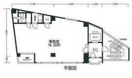 シロービル 4階 間取り図