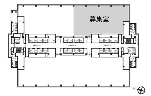 品川インターシティB棟 10階 間取り図