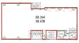 KDX新日本橋駅前ビル 6階 間取り図