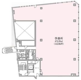 KDX浜松町センタービル 6階 間取り図