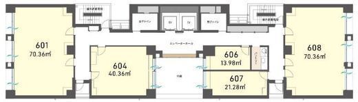 H1O日本橋小舟町 604 間取り図