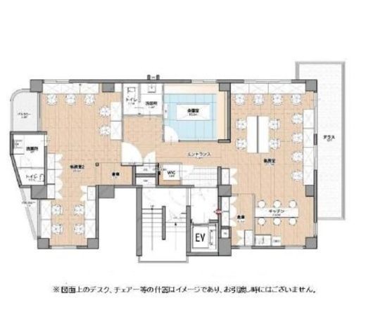 TERRACE HILL AOYAMA (旧リージェンシー新坂) 3階 間取り図