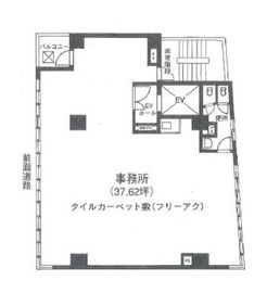 田畑ビル 2階 間取り図