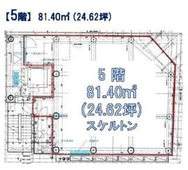 (仮称)天賞堂ビル 5階 間取り図