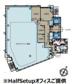 人形町PREX 1階 間取り図