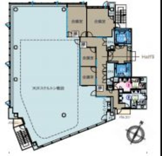 人形町PREX 5階 間取り図