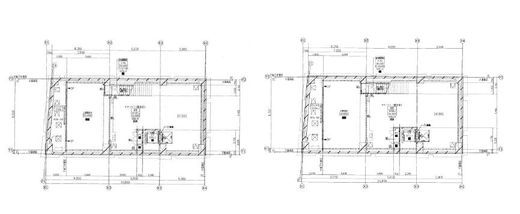 FOLD bldg. B2-B1階 間取り図