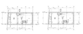 FOLD bldg. B2-B1階 間取り図