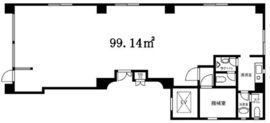 TANABE.BLD 1階 間取り図