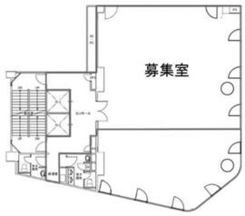 新宿北西ビル 8 間取り図
