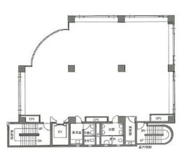 金鵄ビル 2階 間取り図