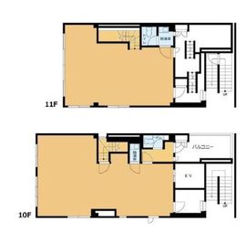 VORT麹町Ⅱ 10階+11階 間取り図
