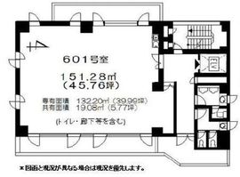 池田ビル(渋谷) 601 間取り図
