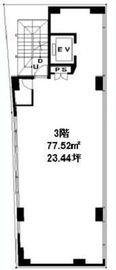 第87東京ビル 3階 間取り図