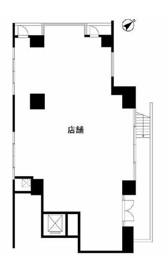 ライオンズマンション東銀座(SOHO) 201 間取り図