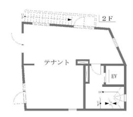 久永ビル 2階A 間取り図