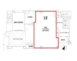 神田ビジネスキューブ 1階 間取り図