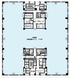 浜離宮パークサイドプレイス 7階 間取り図