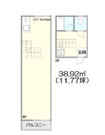 F・S南青山 306 間取り図