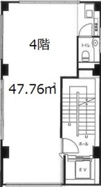 楠本第17ビル 4階A 間取り図