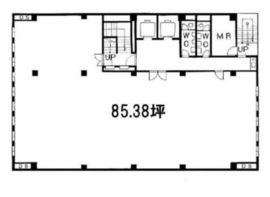 八重洲セントラル 3階 間取り図