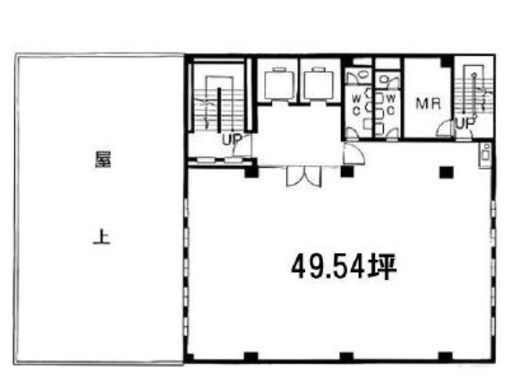 八重洲セントラル 6階 間取り図