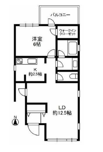 セルヴェ西麻布 2階 間取り図