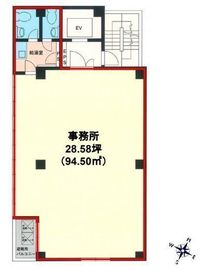 銀座東京ビル 6階 間取り図