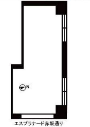 篠原ビル 1階 間取り図