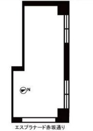 篠原ビル 1階 間取り図