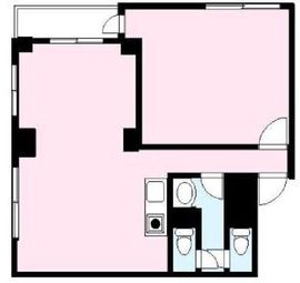 代々木シティホームズ 401 間取り図