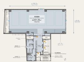 REVZO一番町 5階 間取り図