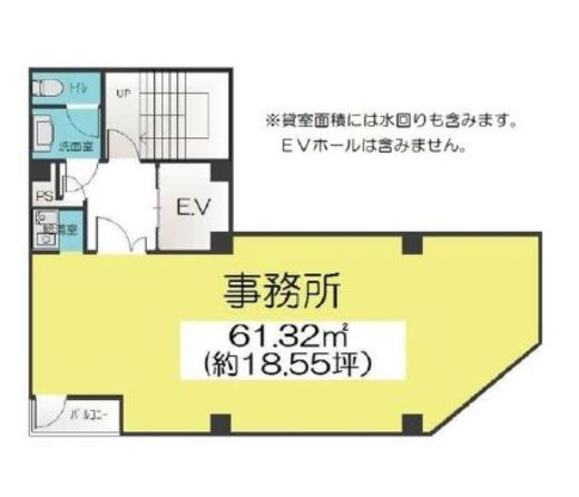 TKKビル 5階 間取り図
