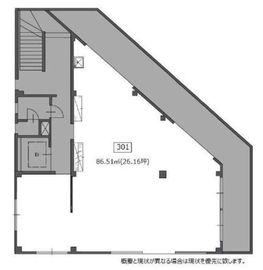 第二クレド渋谷ビル 301 間取り図