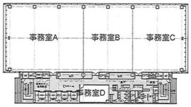 大崎ウィズタワー 18階 間取り図