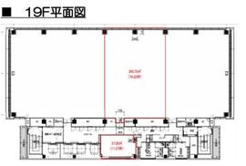 大崎ウィズタワー 19階 間取り図