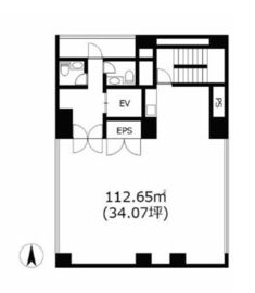 青山NAビル 8階 間取り図