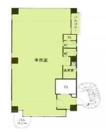 三田マルハチビルディング 6階 間取り図