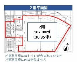 F93 Daikanyama 2階 間取り図