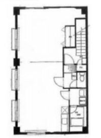AT赤坂 401 間取り図