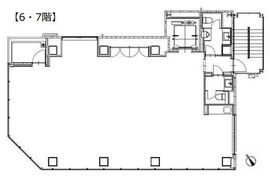 Daiwa神田橋ビル(旧:神田橋PR-EX) 6階 間取り図